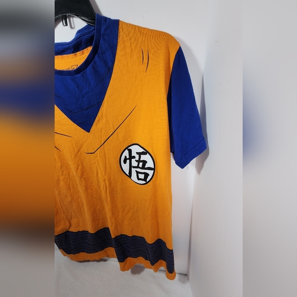RIPPLE JUNCTION DRAGONBALLZ GOKU "REALIZE" XL ORANGE / BLUE T-SHIRT - Picture 2 of 9